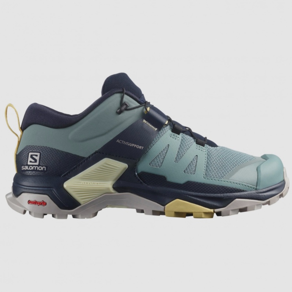 Salomon Teal and Navy Trail Shoes